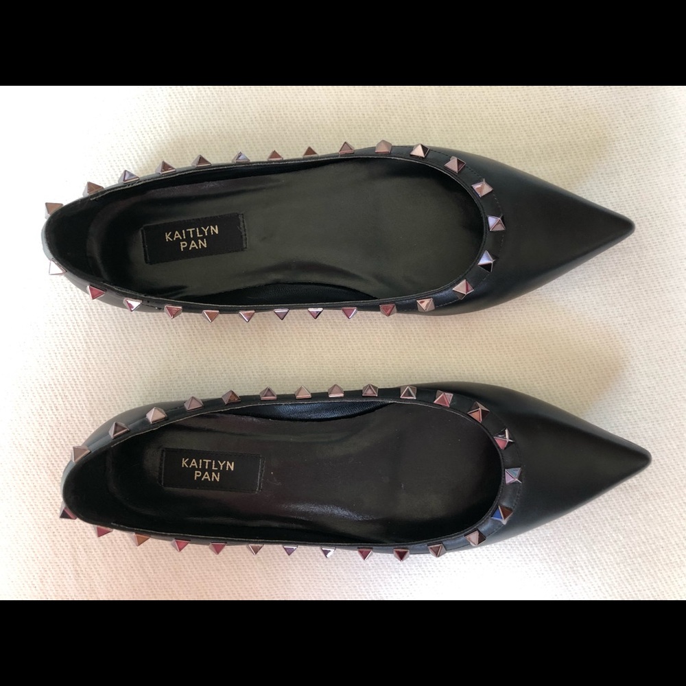 Kaitlin Pan studded flats